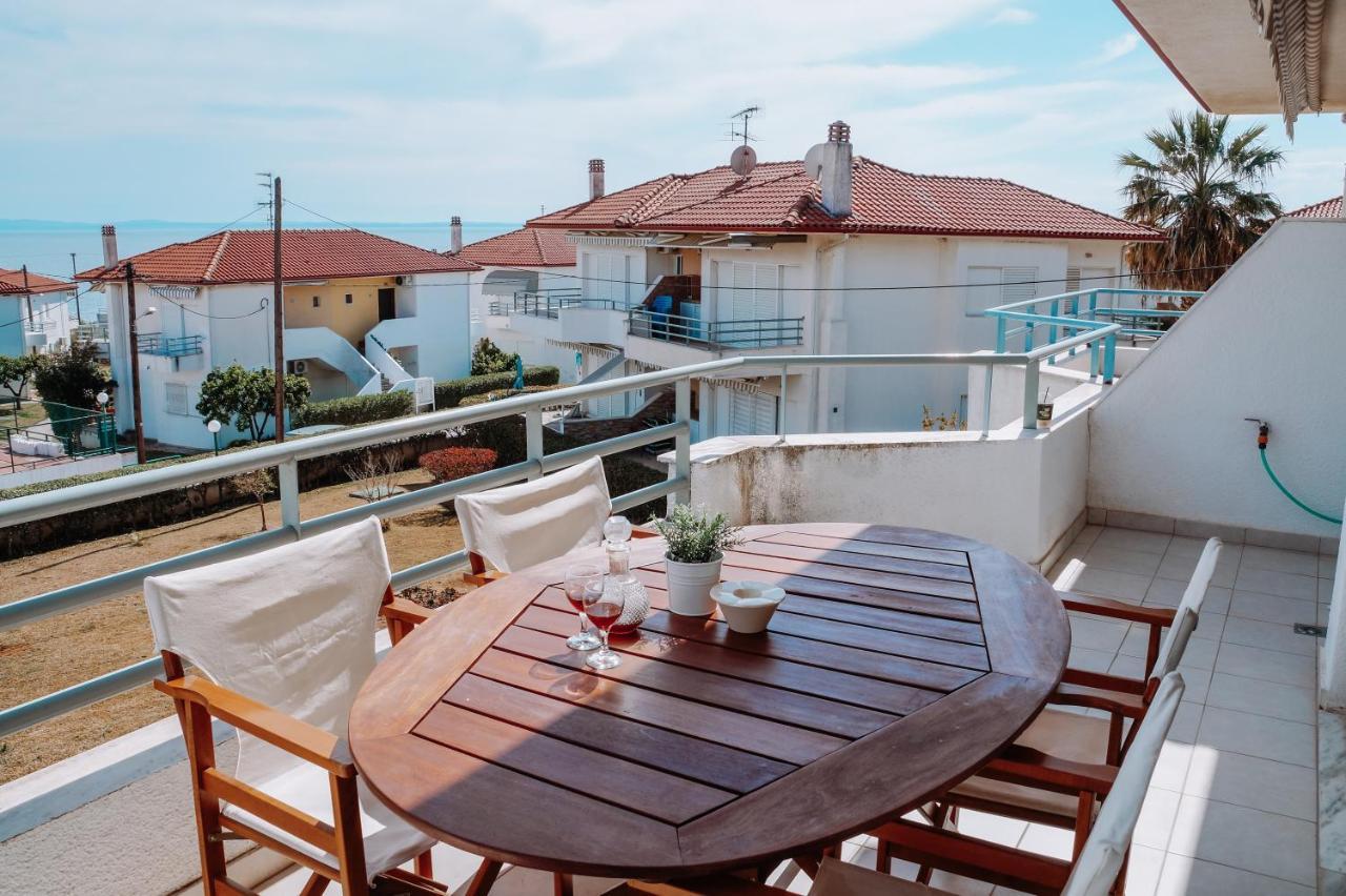 Dimitra'S Sunset View Apartment Kalyves Polygyrou Extérieur photo